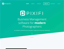 Tablet Screenshot of pixifi.com